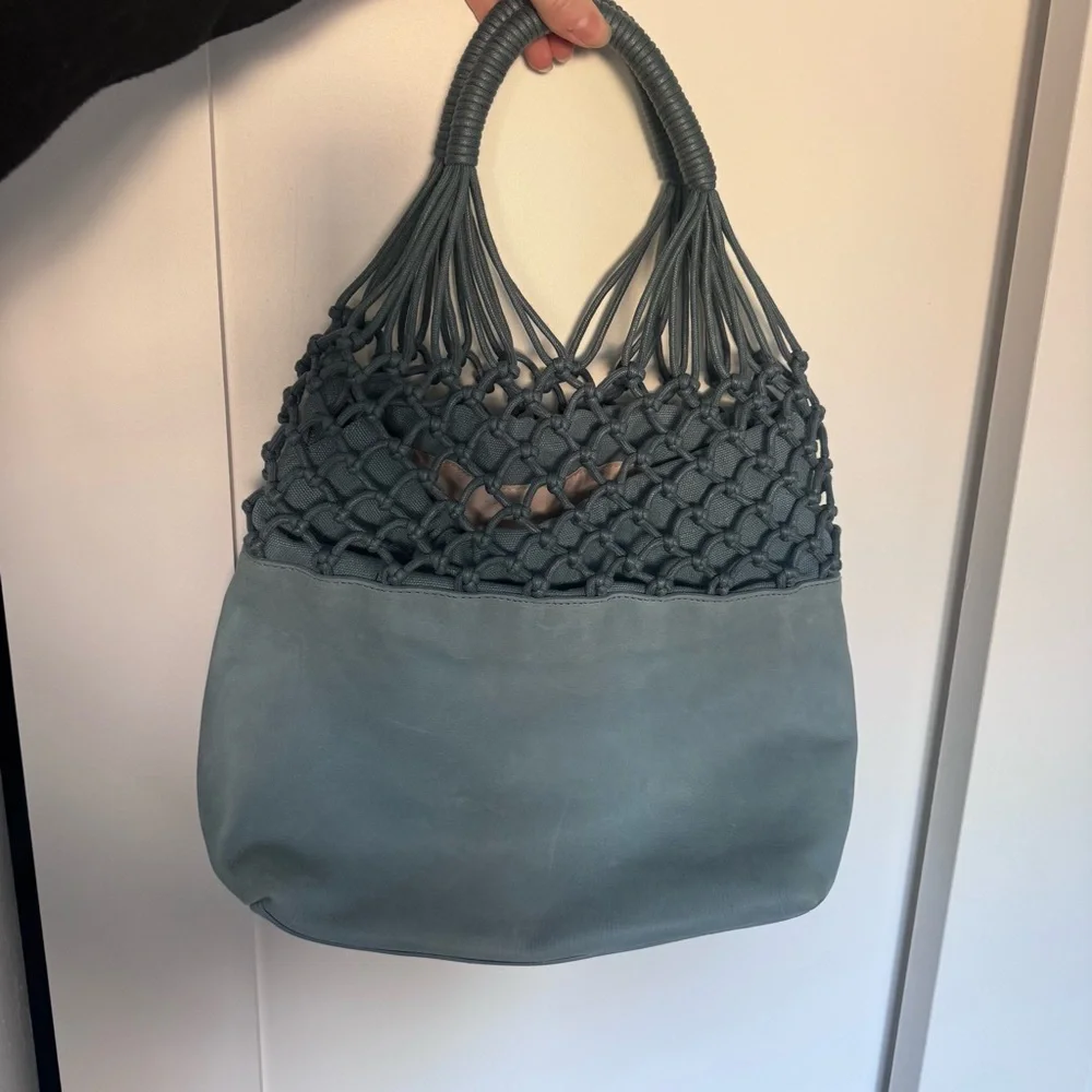 Sundance Blue‎ Woven Handbag